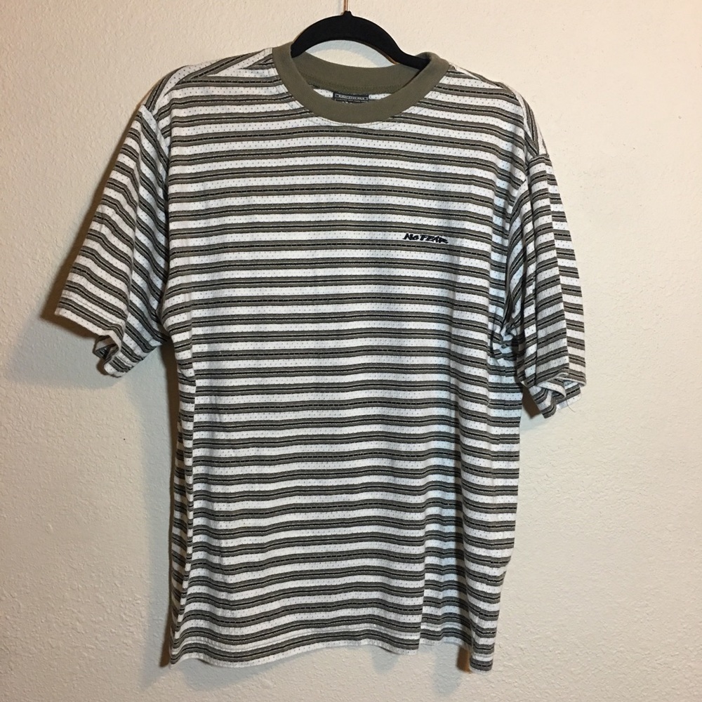 VTG No Fear striped short sleeve Tshirt